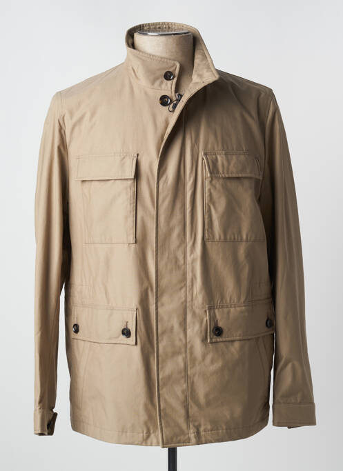 Parka beige HUGO BOSS pour homme