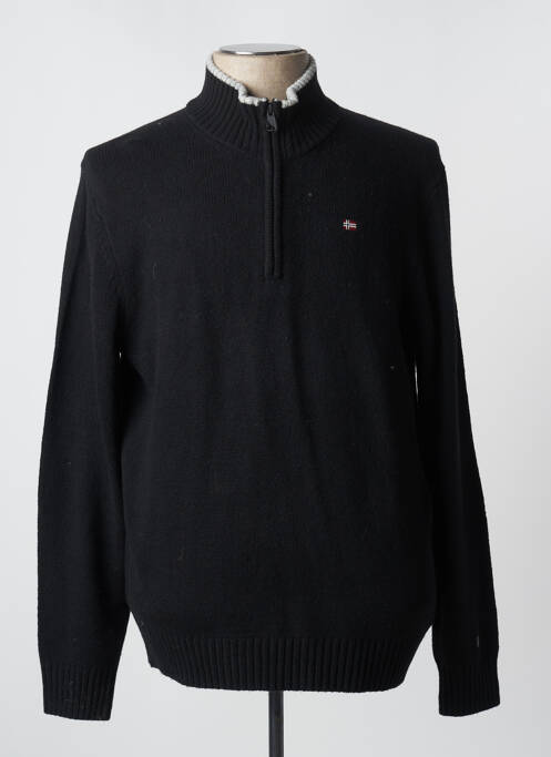 Pull noir NAPAPIJRI pour homme