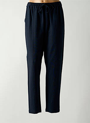 Pantalon slim tissage popeline taille normale bleu TOMMY HILFIGER femme