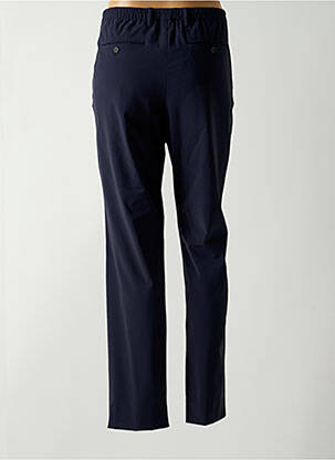 Pantalon chino tissage popeline taille normale bleu TOMMY HILFIGER femme