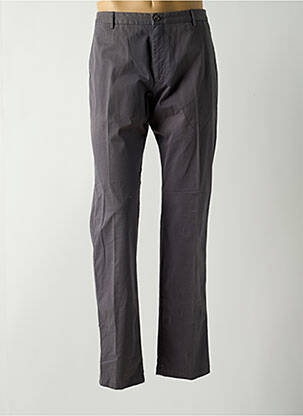 Pantalon droit tissage popeline taille normale gris TOMMY HILFIGER homme