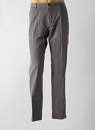 Pantalon chino tissage popeline taille normale gris TOMMY HILFIGER homme