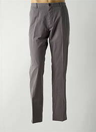 Pantalon chino tissage popeline taille normale gris TOMMY HILFIGER homme