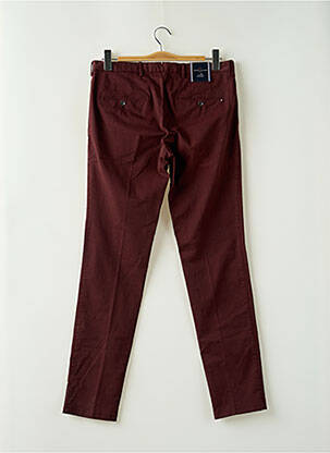 Pantalon chino tissage popeline taille normale violet TOMMY HILFIGER homme