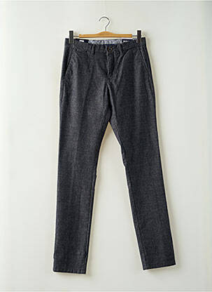 Pantalon droit tissage chiné taille normale gris TOMMY HILFIGER homme