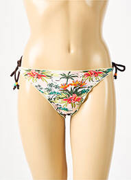 Bas de maillot de bain imprimé tie and dye bikini rose BANANA MOON femme