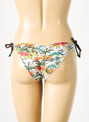 Bas de maillot de bain imprimé tie and dye bikini rose BANANA MOON femme