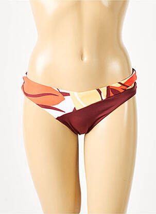 Bas de maillot de bain imprimé fantaisie culotte rouge SEAFOLLY femme