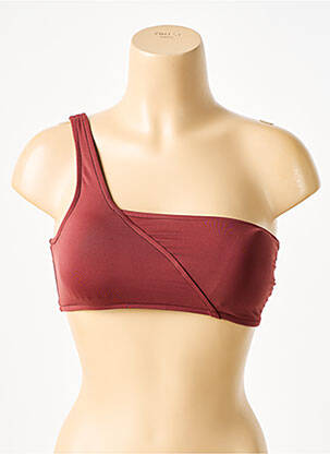 Haut de maillot de bain stretch haut bandeau rouge SEAFOLLY femme