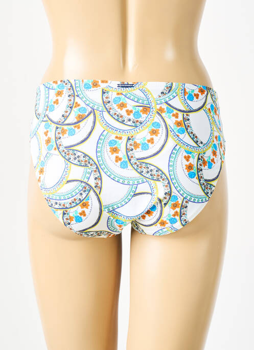 Bas de maillot de bain blanc GRAIN DE SABLE pour femme