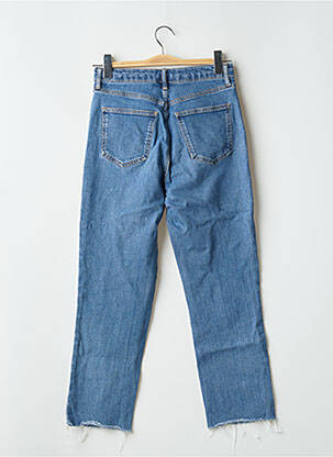 Jeans coupe droite taille haute taille haute bleu BODEN femme