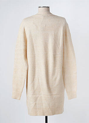 Gilet manches longues stretch beige FELINO femme