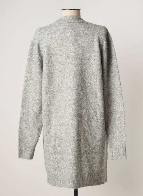 Gilet manches longues gris FELINO pour femme