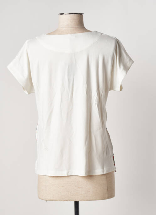 Top blanc FELINO pour femme