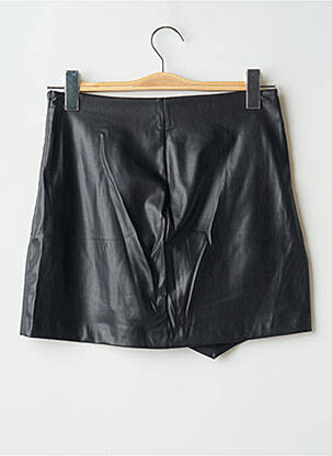 Jupe courte taille à pinces noir ZARA femme
