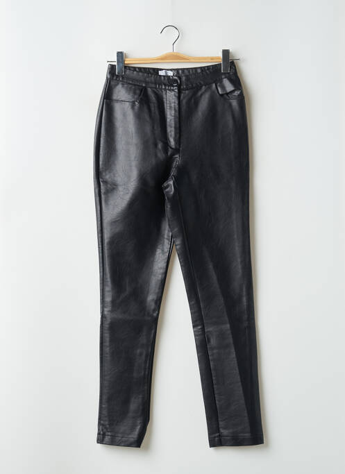 Pantalon slim poches taille haute noir NA-KD femme
