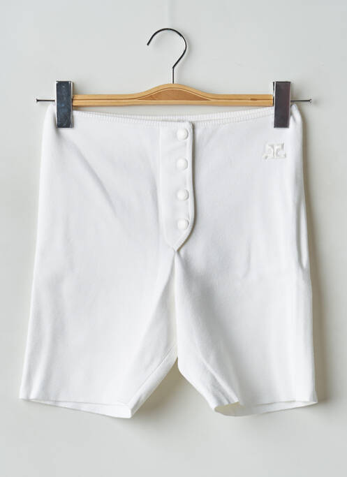 Cycliste blanc COURREGES pour femme