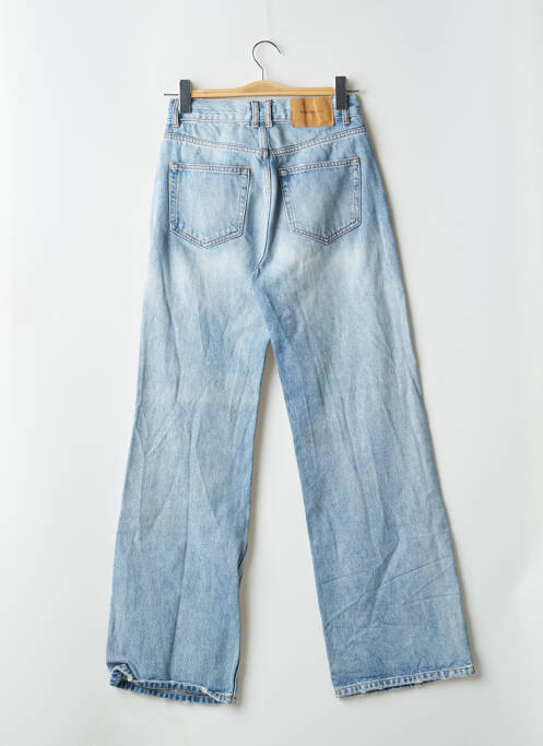 Jeans coupe large bleu PULL & BEAR pour femme