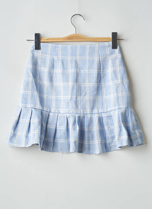 Jupe courte bleu MISSGUIDED pour femme