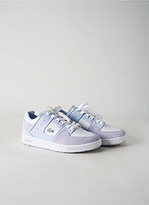 Baskets violet LACOSTE pour femme