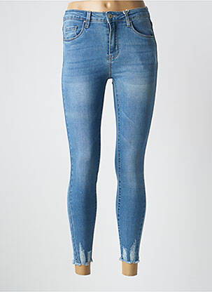 Jeans skinny bleu NINA CARTER pour femme