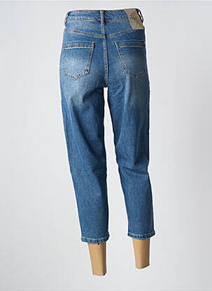 Jeans coupe slim tissage brut taille normale bleu GIOYA & CO femme