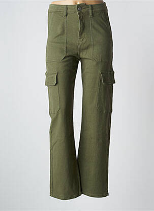 Pantalon cargo vert JEWELLY pour femme