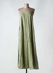 Robe longue vert CREAM pour femme seconde vue