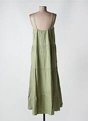 Robe longue vert CREAM pour femme seconde vue