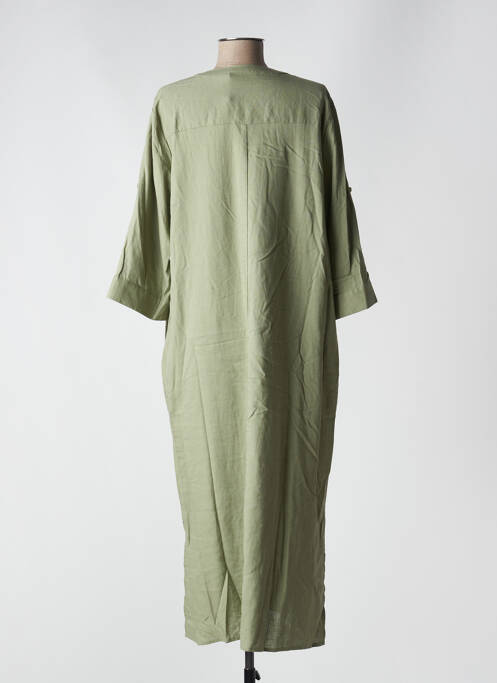 Robe longue vert CREAM pour femme