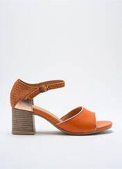 Sandales/Nu pieds orange MINKA DESIGN pour femme seconde vue