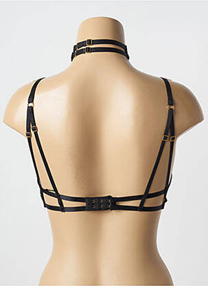 Soutien-gorge tissage dentelle haut soutien-gorge emboitant noir AUBADE femme
