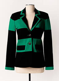 Veste casual epaulette vert LOLA CASADEMUNT femme