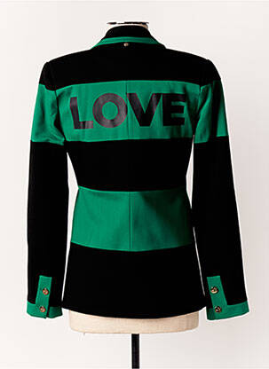 Veste casual epaulette vert LOLA CASADEMUNT femme
