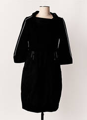 Robe mi-longue noir DOLCEZZA pour femme seconde vue