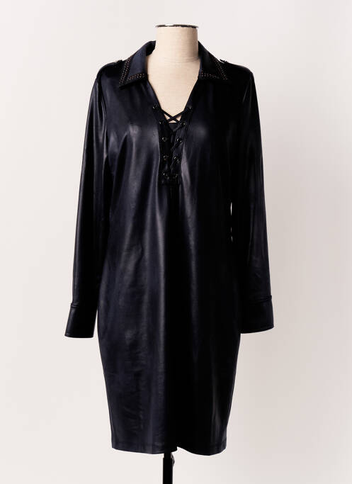 Robe mi-longue noir EVA KAYAN pour femme