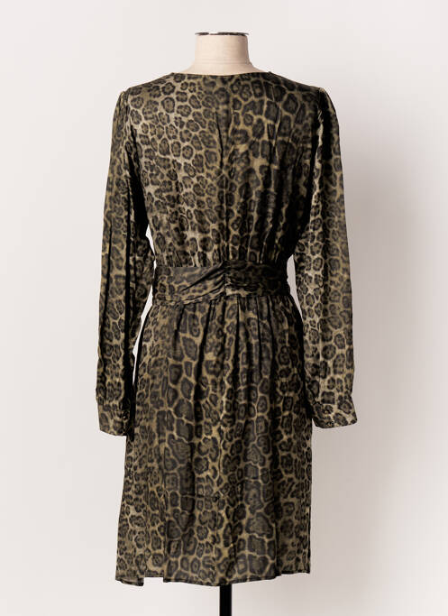 Robe mi-longue vert EVA KAYAN pour femme