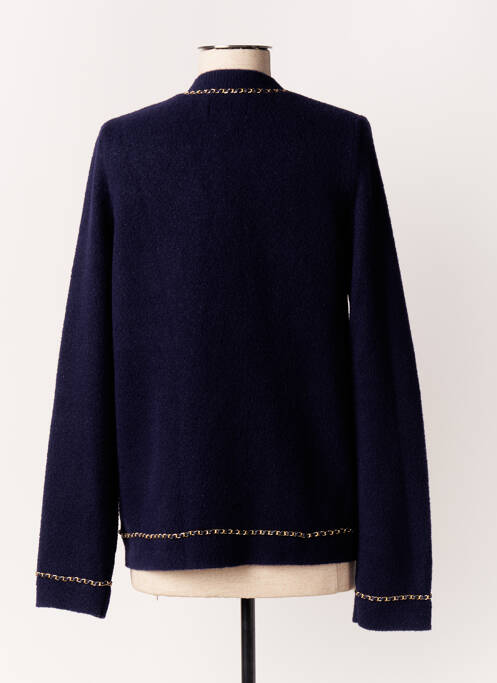 Veste casual violet LEO & UGO pour femme