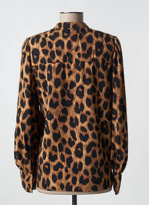 Blouse manches longues manches longues marron LOLA CASADEMUNT femme