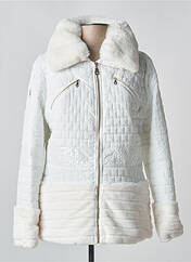 Parka blanc FRED SABATIER pour femme seconde vue