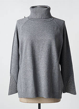 Pull gris LEO & UGO pour femme