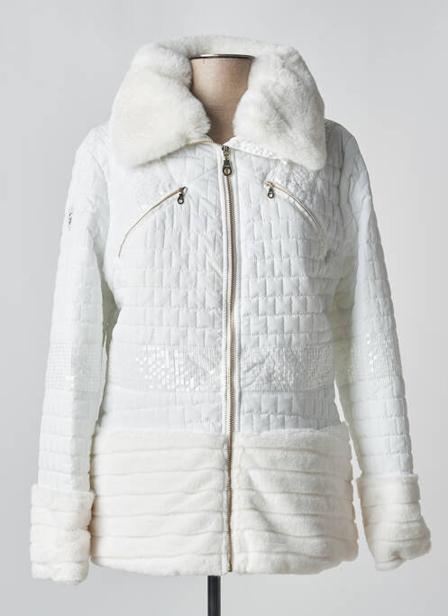 Parka blanc FRED SABATIER pour femme