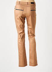 Pantalon slim marron CHRISTINE LAURE pour femme seconde vue