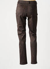 Pantalon slim marron MERI & ESCA pour femme seconde vue