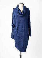 Robe pull bleu MARBLE pour femme seconde vue