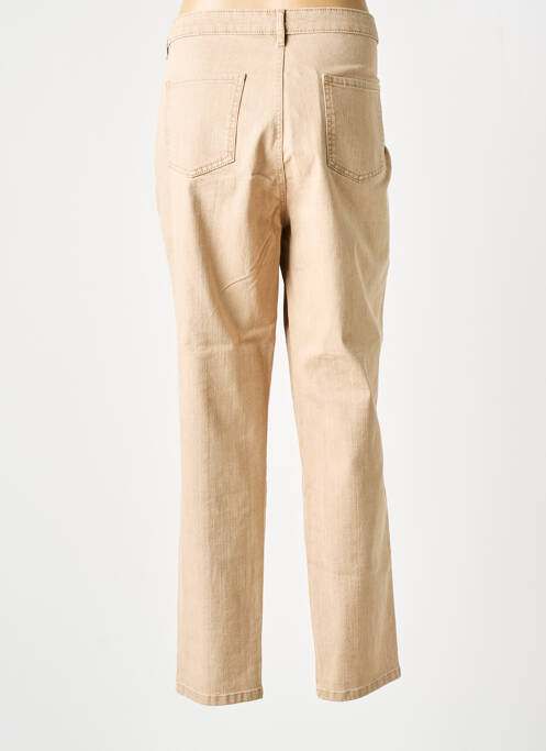 Jeans coupe slim beige FUEGO WOMAN pour femme