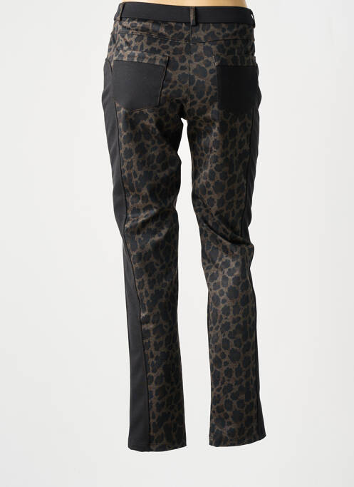 Pantalon slim marron MERI & ESCA pour femme