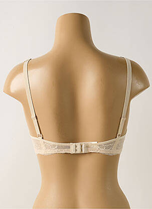 Soutien-gorge tissage dentelle haut soutien-gorge emboitant beige TRIUMPH femme