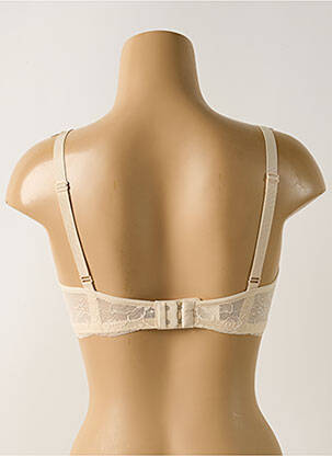 Soutien-gorge tissage dentelle haut soutien-gorge emboitant beige TRIUMPH femme