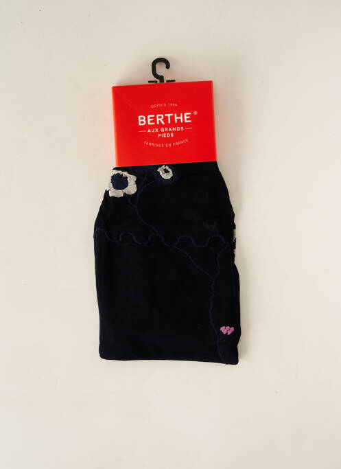 Collants bleu BERTHE AUX GRANDS PIEDS pour femme